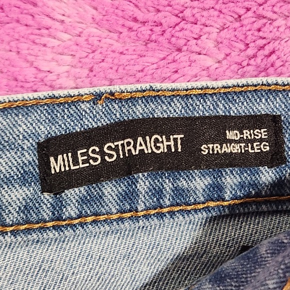 Gloria Vanderbilt x Christian Siriano Jeans Juniors 10 Mid Rise Miles Straight - Picture 6 of 14